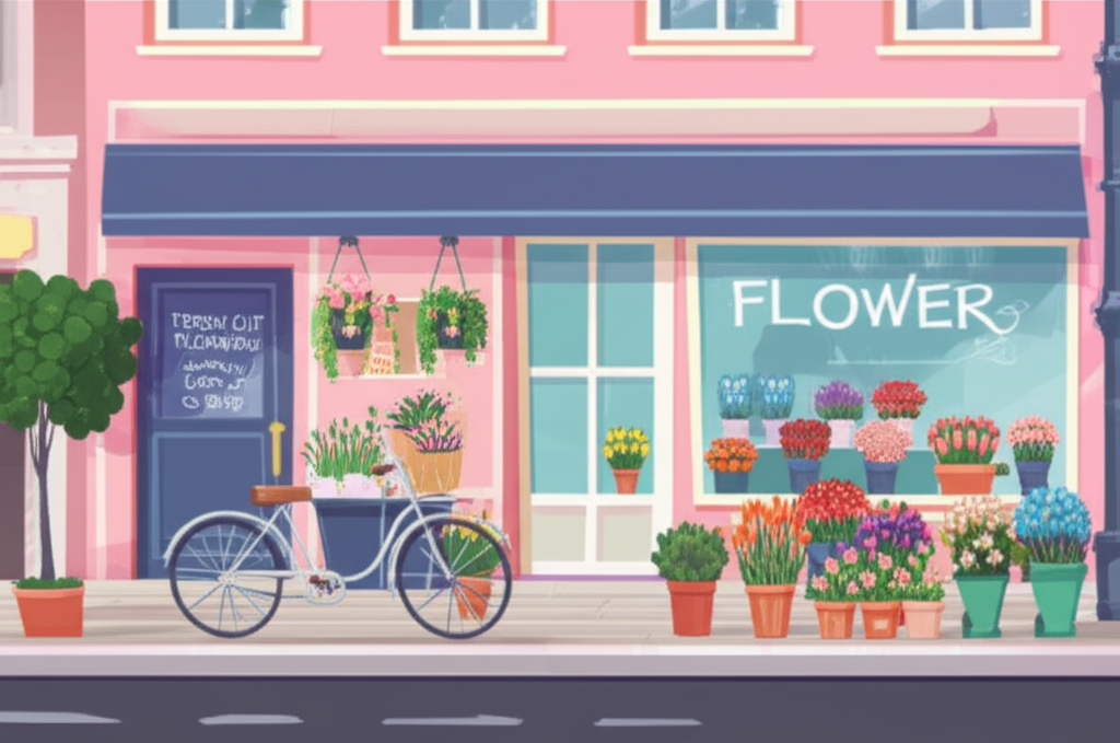 Fleuriste créatif