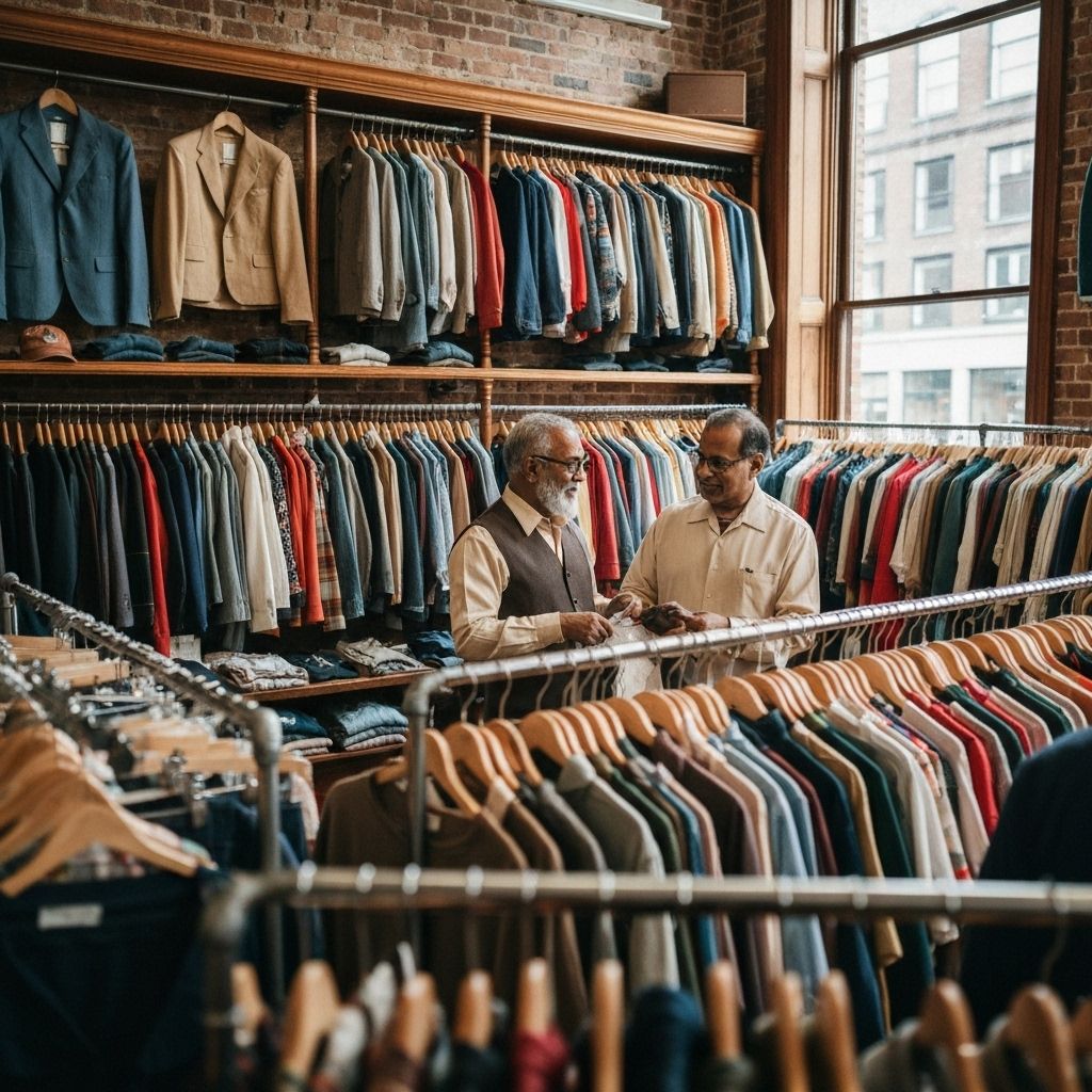 Boutique de vêtements vintage